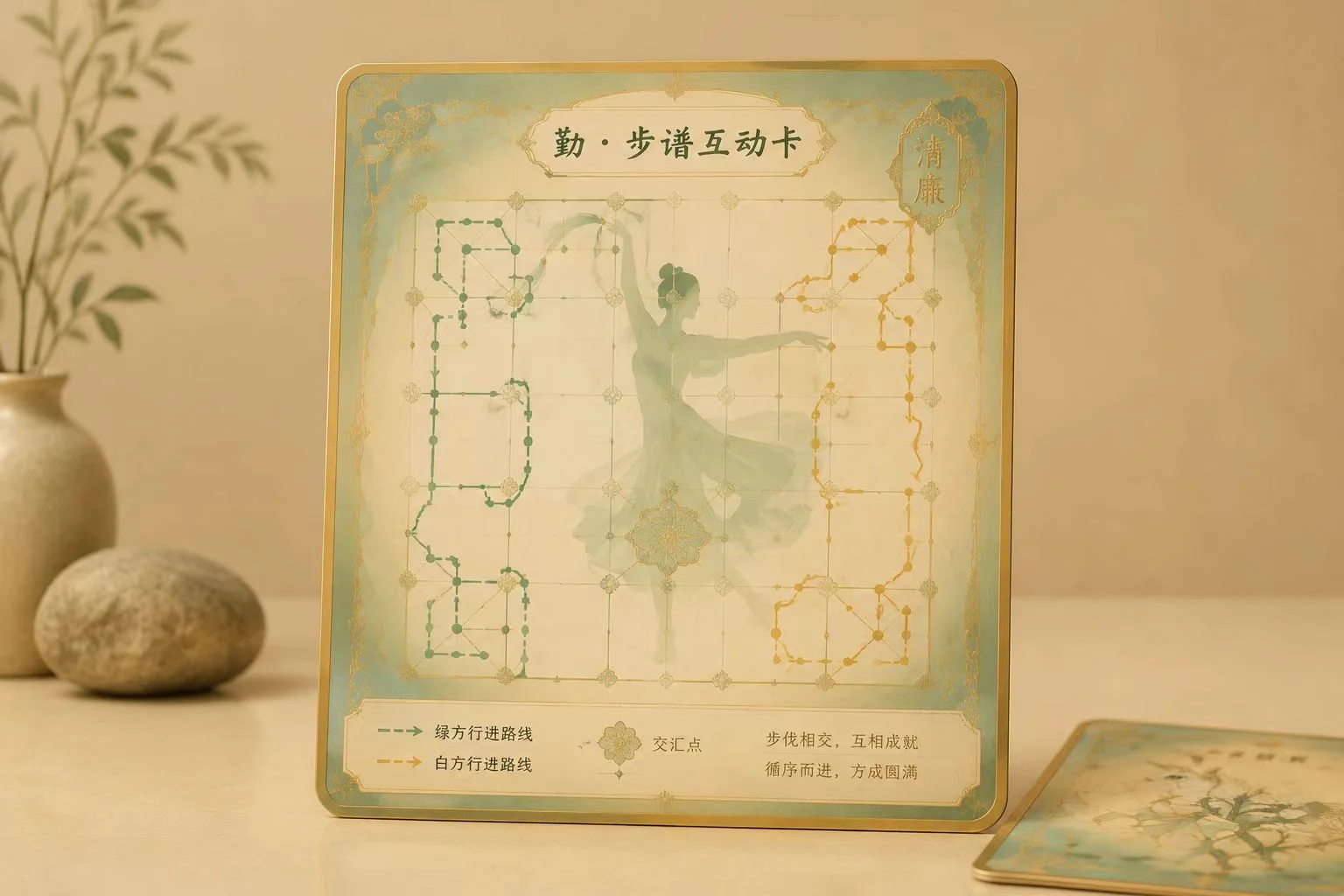 马灯步谱互动卡实拍